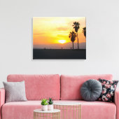 Venice Beach California Sunset Leinwanddruck (Insitu (Wohnzimmer))