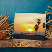 Venice Beach California Sunset Souvenir Fotoplatte (Seite)