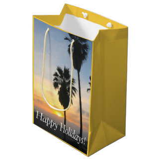 Venice Beach California Sunset Souvenir Mittlere Geschenktüte