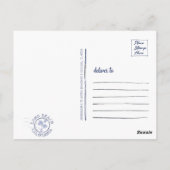 Venice Beach California Sunset Souvenirs der 50er Postkarte (Rückseite)