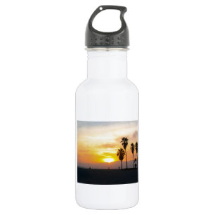 Venice Beach California Sunset Trinkflasche