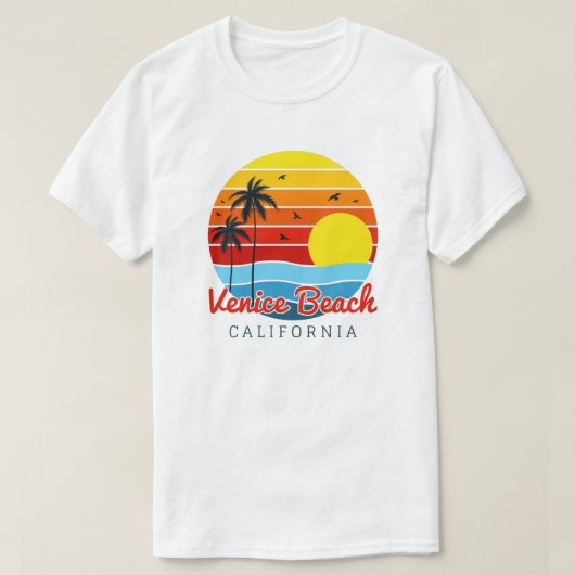 Venice Beach California T-Shirt (Design vorne)