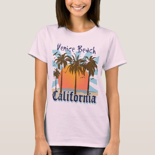 Venice Beach California T-Shirt (Vorderseite)