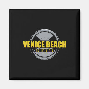 Venice Beach California Usa Gym Bodybuilding Works Magnet