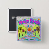 Venice Beach Calm Desire Button (Vorne & Hinten)