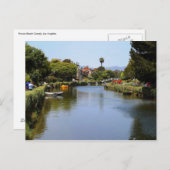 Venice Beach Canals, Los Angeles Postcard Postkarte (Vorne/Hinten)