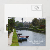 Venice Beach Canals Postcard! Postkarte (Vorne/Hinten)