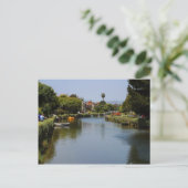 Venice Beach Canals Postkarte (Stehend Vorderseite)
