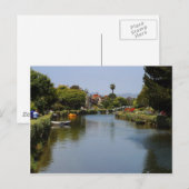 Venice Beach Canals Postkarte (Vorne/Hinten)
