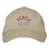 VENICE BEACH Cap Bestickte Baseballkappe (Vorderseite)