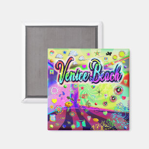 Venice Beach Cool Energy Magnet