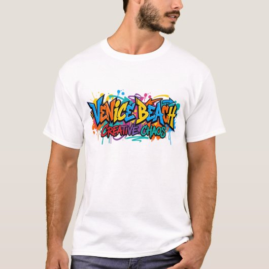 Venice Beach Creative Chaos T-Shirt – Artistic (Vorderseite)
