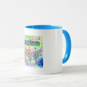 Venice Beach Deep Dream Tasse (VorderseiteRechts)