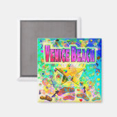 Venice Beach Epoch Hour Magnet (Vorderseite/Rückseite)