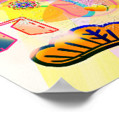 Venice Beach Epoch Hour Poster (Ecke)