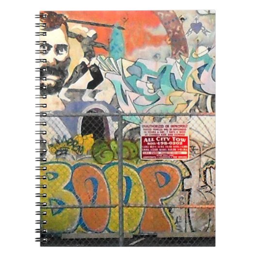 Venice Beach Graffiti Notizblock (Vorderseite)