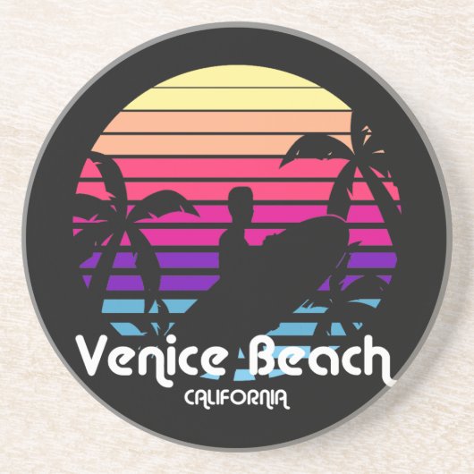 Venice Beach, Kalifornien Getränkeuntersetzer (Vorne)