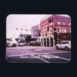 Venice Beach, Kalifornien Magnet<br><div class="desc">Schönes Kunstfoto von Venice Beach,  Kalifornien.</div>