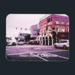 Venice Beach, Kalifornien Magnet<br><div class="desc">Schönes Kunstfoto von Venice Beach,  Kalifornien.</div>