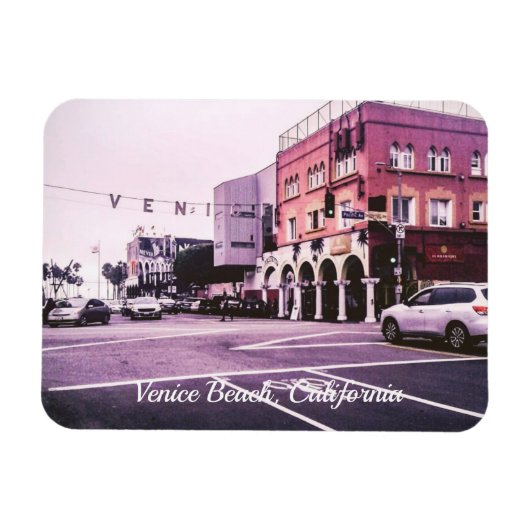 Venice Beach, Kalifornien Magnet (Horizontal)
