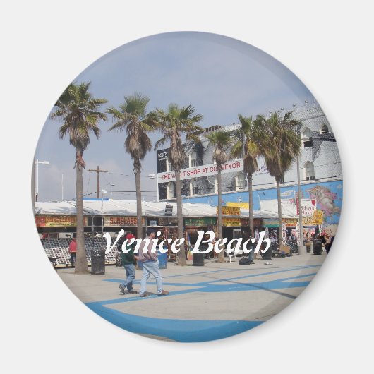 Venice Beach, Kalifornien Magnet (Vorne)