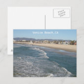 Venice Beach, Kalifornien Postkarte (Vorne/Hinten)