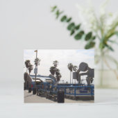 Venice Beach, Kalifornien Postkarte (Stehend Vorderseite)