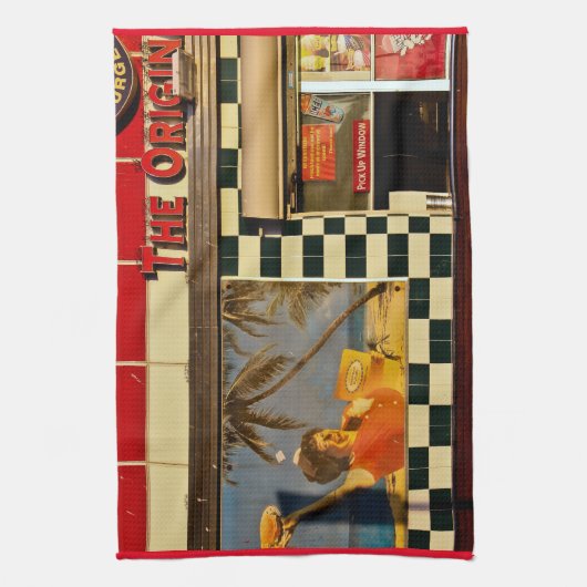 VENICE BEACH KITSCH Handtuch (Vertikal)