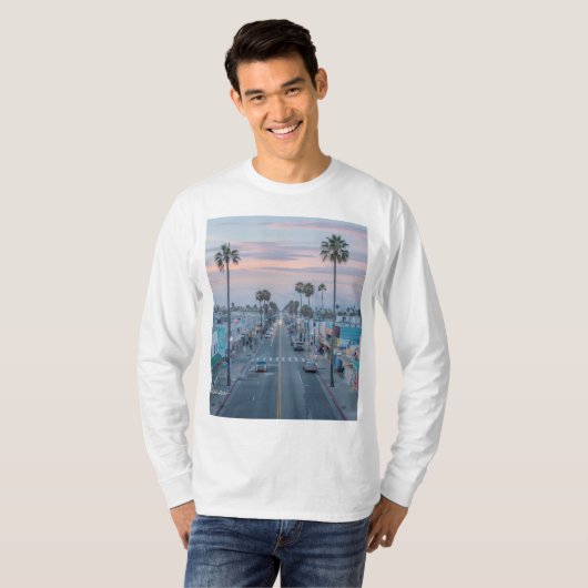 Venice Beach Long Sleeve T-Shirt (Vorne ganz)