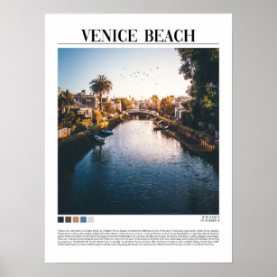 Venice Beach Los Angeles California Vereinigte Sta Poster