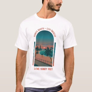 Venice Beach Los Angeles Liebe T-Shirt