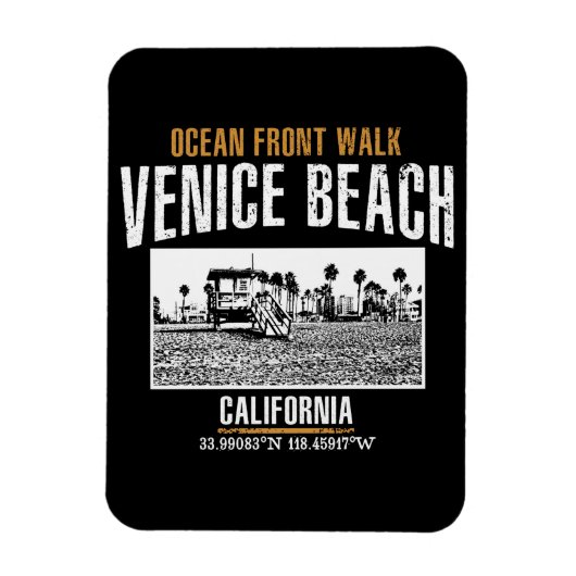 Venice Beach Magnet (Vertikal)