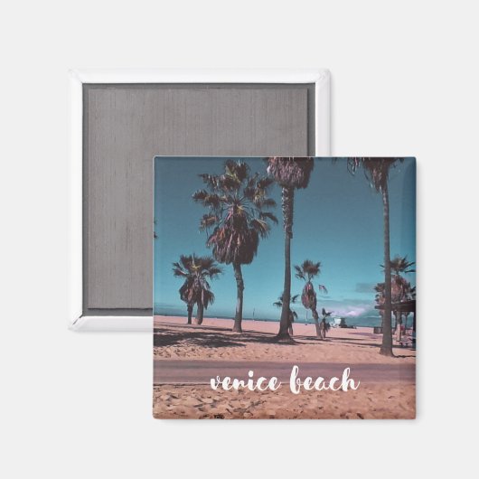 Venice Beach Magnet (Vorderseite/Rückseite)