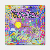 Venice Beach Nu Era Magnet (Vorne)
