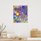 Venice Beach Nu Era Poster (Küche)