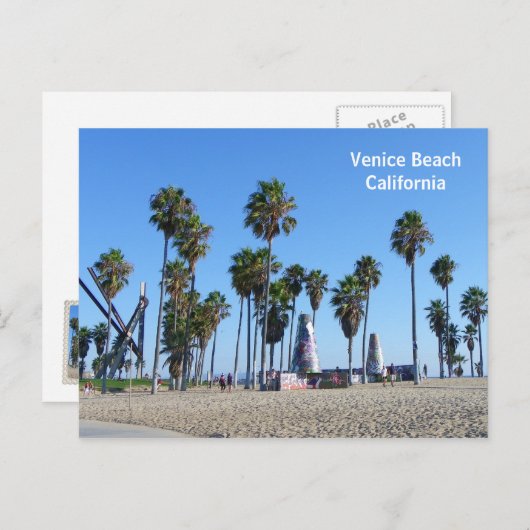 Venice Beach Postcard! Postkarte (Vorne/Hinten)