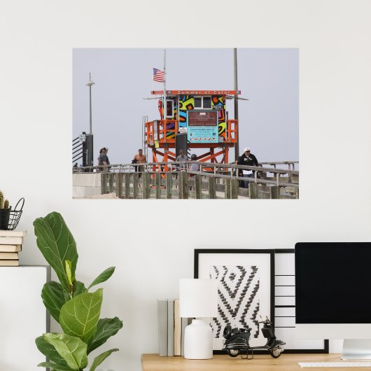 VENICE BEACH POSTER (Heimbüro)