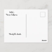 Venice Beach Postkarte (Rückseite)