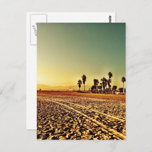 Venice Beach Postkarte (Vorne/Hinten)