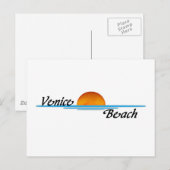Venice Beach Postkarte (Vorne/Hinten)