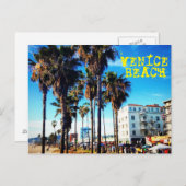 VENICE BEACH POSTKARTE (Vorne/Hinten)