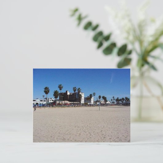 Venice Beach Postkarte (Stehend Vorderseite)