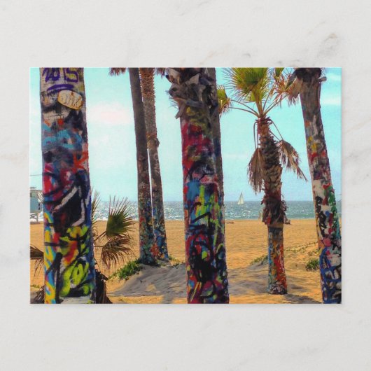 VENICE BEACH POSTKARTE (Vorderseite)