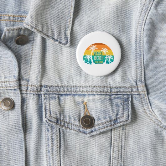 Venice Beach Retro Button (Beispiel)