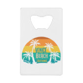 Venice Beach Retro Geldbeutel Flaschenöffner (Vorderseite)