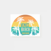 Venice Beach Retro Post-it Klebezettel (Vorderseite)