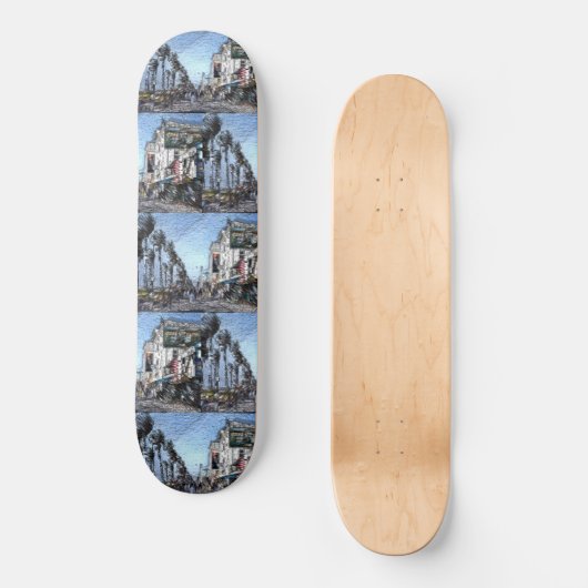 Venice Beach Skate Board Deck Skateboard (Vorderseite)