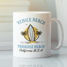 Venice Beach Skyline – LA Coastal Paradise Kaffeetasse