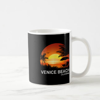 Venice Beach Summer Shirt Vintag Palm Tree Kaffeetasse
