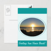 Venice Beach Sunset 2 Postkarte (Vorne/Hinten)